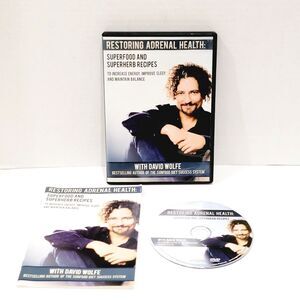 Restoring Adrenal Health DVD with David Wolfe Superfood & Super Herb Recipe Book